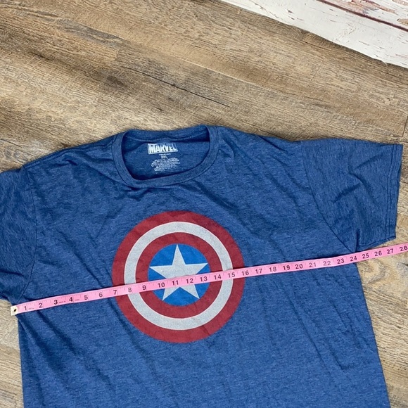 Marvel Captain America 2XL T-shirt - Picture 3 of 6